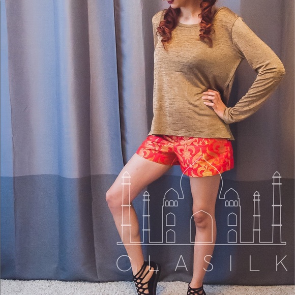 Hand Crafted Salmon Shorts - Picture 2 of 6